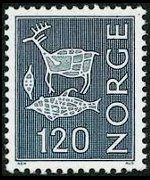 Norvegia 1962 - serie Motivi locali: 120 ø