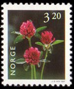 Norvegia 1997 - serie Fiori: 3,20 kr