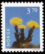 Norway 1997 - set Flowers: 3,70 kr