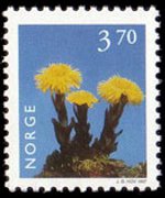 Norvegia 1997 - serie Fiori: 3,70 kr