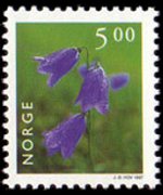 Norvegia 1997 - serie Fiori: 5,00 kr