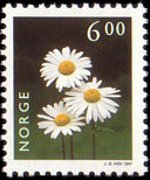 Norvegia 1997 - serie Fiori: 6,00 kr