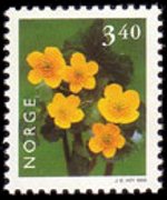Norway 1997 - set Flowers: 3,40 kr