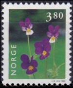 Norvegia 1997 - serie Fiori: 3,80 kr
