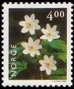 Norvegia 1997 - serie Fiori: 4,00 kr