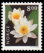 Norvegia 1997 - serie Fiori: 8,00 kr