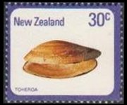 Nuova Zelanda 1978 - serie Conchiglie: 30 c