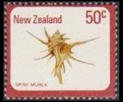 Nuova Zelanda 1978 - serie Conchiglie: 50 c