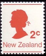 Nuova Zelanda 1978 - serie Regina Elisabetta II: 2 c
