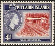 Pitcairn Islands 1957 - set Queen Elisabeth II and various subjects: 4 p