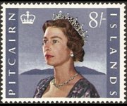 Pitcairn Islands 1964 - set Ships and birds: 8 sh 