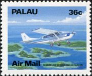 Palau 1989 - set Aircraft: 36 c