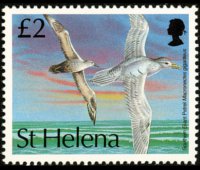 Sant'Elena 1993 - serie Uccelli: 2 £