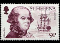 Saint Helena 1986 - set Explorers and ships: 9 p