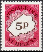 Saint Helena 1986 - set Map: 5 p