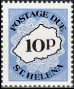 Saint Helena 1986 - set Map: 10 p