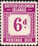 Solomon Islands 1940 - set Numeral: 6 p