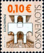 Slovacchia 2009 - serie Patrimonio artistico sacro: 0,10 €