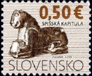 Slovacchia 2009 - serie Patrimonio artistico sacro: 0,50 €