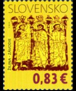Slovacchia 2009 - serie Patrimonio artistico sacro: 0,83 €