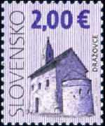 Slovacchia 2009 - serie Patrimonio artistico sacro: 2,00 €
