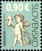 Slovacchia 2009 - serie Patrimonio artistico sacro: 0,90 €