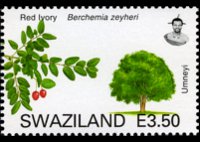 Swaziland 2007 - serie Alberi: 3,50 E