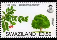 Swaziland 2007 - serie Alberi: 3,50 E