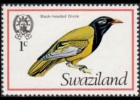 Swaziland 1976 - serie Uccelli: 1 c
