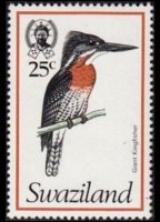 Swaziland 1976 - serie Uccelli: 25 c