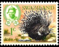 Swaziland 1969 - serie Animali: 1 c
