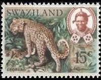 Swaziland 1969 - serie Animali: 15 c