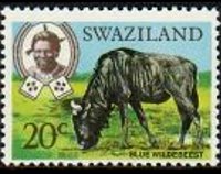 Swaziland 1969 - serie Animali: 20 c