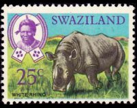 Swaziland 1969 - serie Animali: 25 c