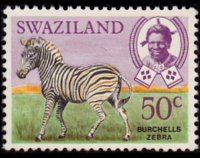 Swaziland 1969 - serie Animali: 50 c