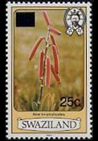 Swaziland 1980 - set Flowers: 25 c su 6 c