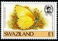 Swaziland 1987 - serie Farfalle: 1 E