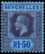 Seychelles 1903 - serie Re Edoardo VII: 1,50 R