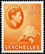 Seychelles 1938 - serie Re Giorgio VI e soggetti vari: 3 c