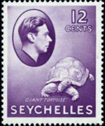 Seychelles 1938 - serie Re Giorgio VI e soggetti vari: 12 c