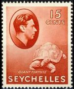 Seychelles 1938 - serie Re Giorgio VI e soggetti vari: 15 c