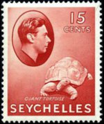 Seychelles 1938 - serie Re Giorgio VI e soggetti vari: 15 c