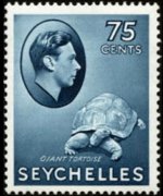 Seychelles 1938 - set King George VI and various subjects: 75 c