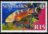 Seychelles 2003 - serie Pesci: 15 R