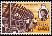 Turks e Caicos 1967 - serie Regina Elisabetta II e soggetti vari: 1½ p