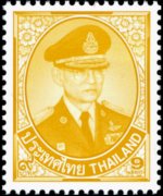 Thailandia 2010 - serie Re Bhumibol Aduljadeh: 9 b