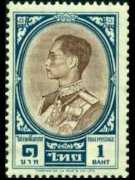 Thailandia 1961 - serie Re Bhumibol Aduljadeh: 1 b