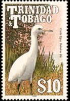 Trinidad e Tobago 1990 - serie Uccelli: 10 $