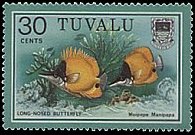 Tuvalu 1979 - serie Pesci: 30 c