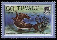 Tuvalu 1979 - serie Pesci: 50 c